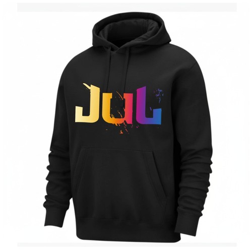 Sweat capuche homme noir - capuche,