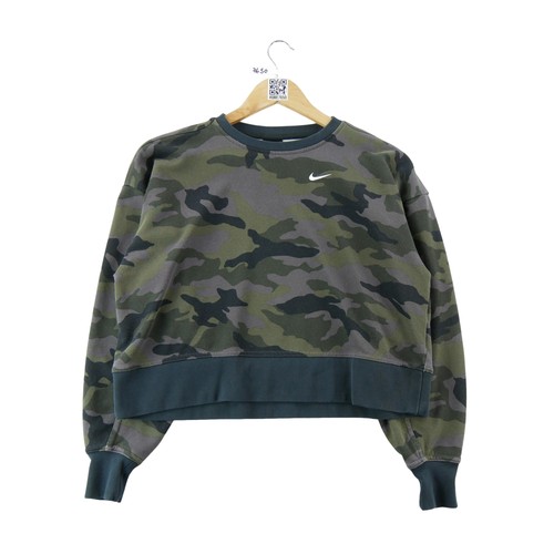 Nike sweat rebel camo cropped - camo,