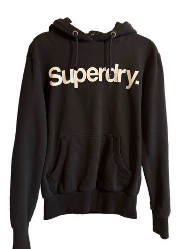 Superdry sweat noir capuche - superdry,